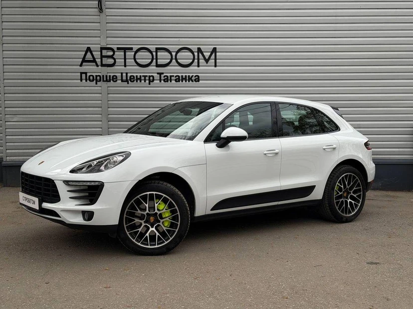 Porsche Macan I поколение S 3.0 AMT 4WD (340 л.с.) S Белый 2015 с пробегом 148 567 км