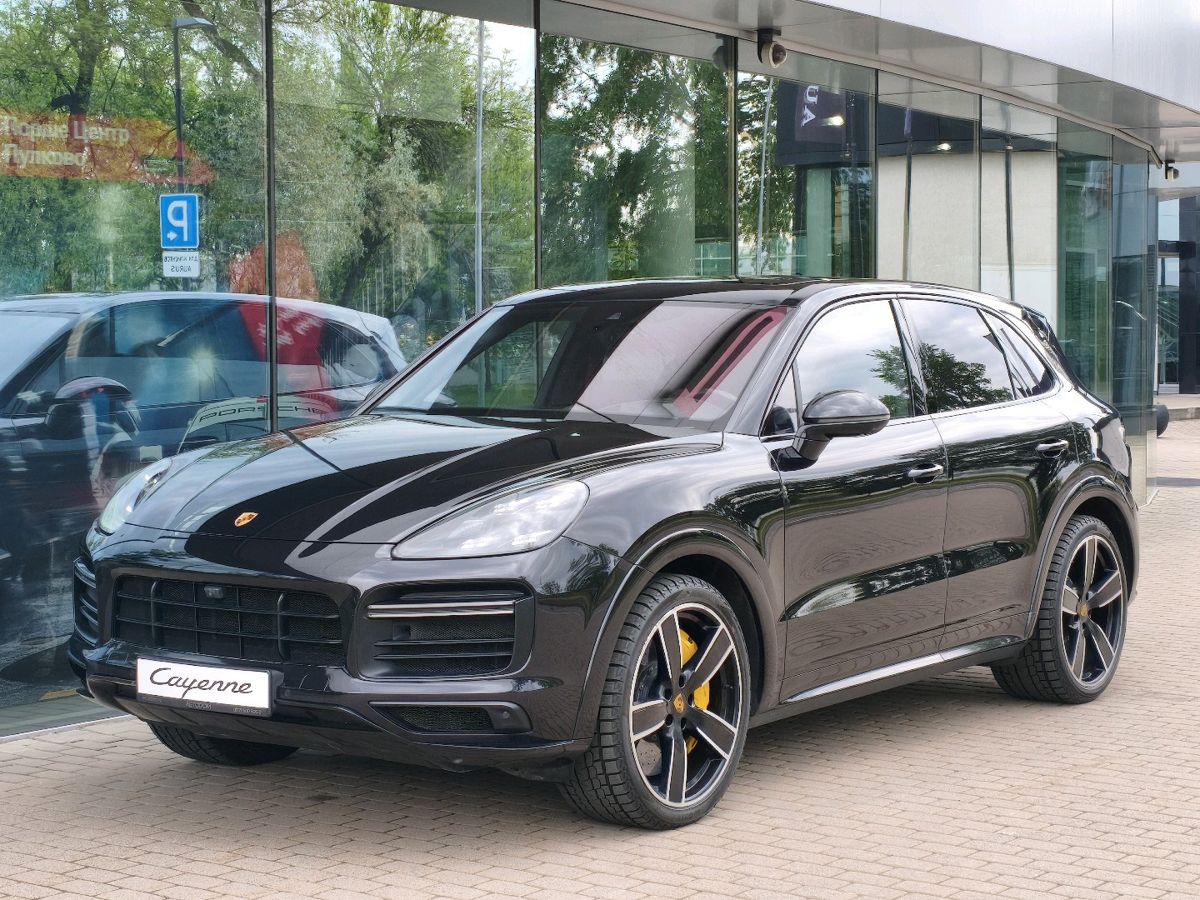 Porsche Cayenne III поколение Turbo 4.0 AT 4WD (550 л.с.) Turbo Чёрный 2019 с пробегом 79 900 км