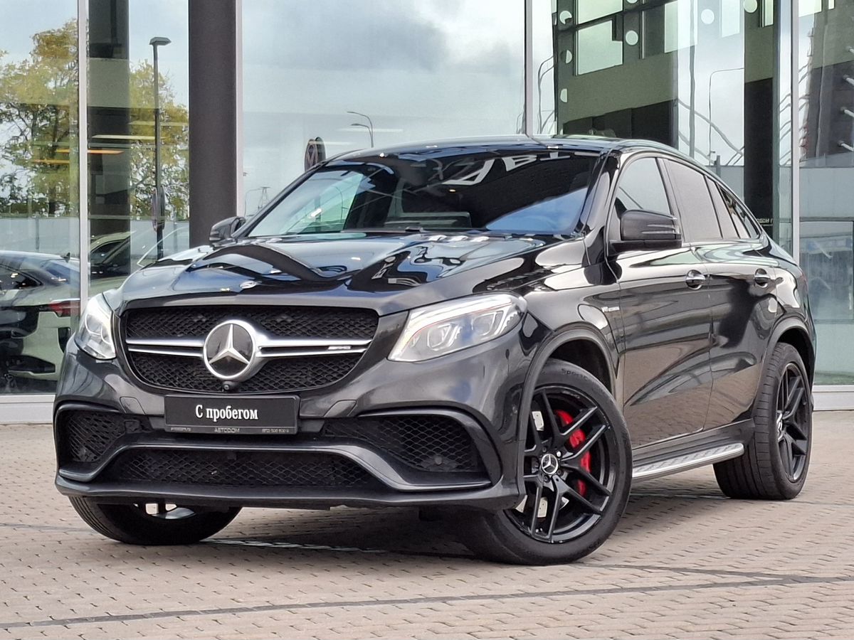 Mercedes-Benz GLE coupe AMG I поколение (C292) 63 AMG 5.5 AT 4Matic (585 л.с.) Особая серия Чёрный 2017 с пробегом 96 072 км