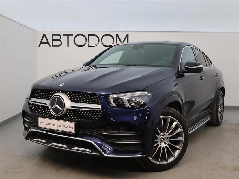 Автомобиль Mercedes-Benz GLE coupe II поколение (C167) 350 2.9d AT 4Matic (272 л.с.) Base Синий 2023 с пробегом 43 106 км