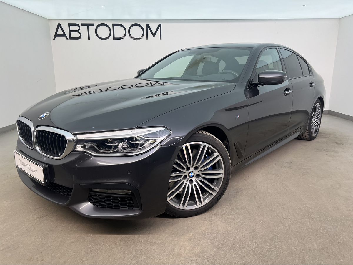 BMW 5 серии VII поколение (G30/G31) 540 3.0 AT 4WD (340 л.с.) M Sport Pro Серый 2017 с пробегом 141 191 км