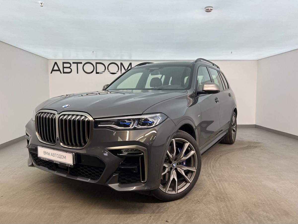 Автомобиль BMW X7 I поколение (G07) M50 3.0d AT 4WD (400 л.с.) M Special Серый 2021 с пробегом 22 001 км