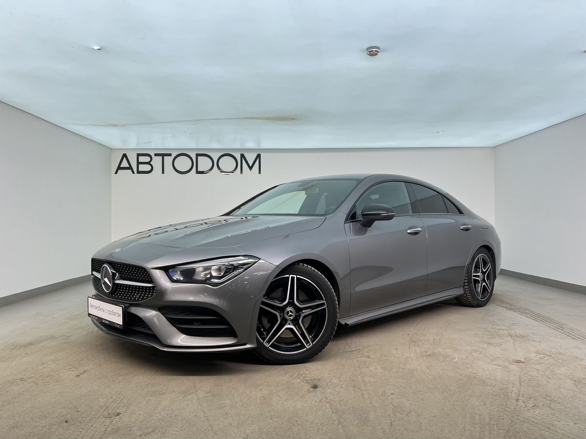 Автомобиль Mercedes-Benz CLA II поколение (C118/X118) 250 2.0 AMT 4Matic (224 л.с.) Sport Серый 2021 с пробегом 42 500 км