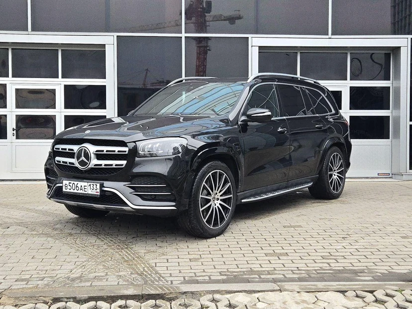 Автомобиль Mercedes-Benz GLS II поколение (X167) 400 2.9d AT 4Matic (330 л.с.) Luxury Чёрный 2021 с пробегом 120 000 км