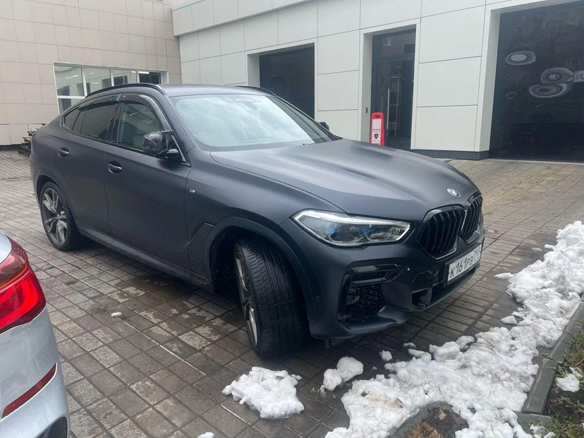BMW X6 III поколение (G06) 4.4 AT 4WD (530 л.с.) BMW M 50 Years Special Edition Синий 2022 с пробегом 28 186 км