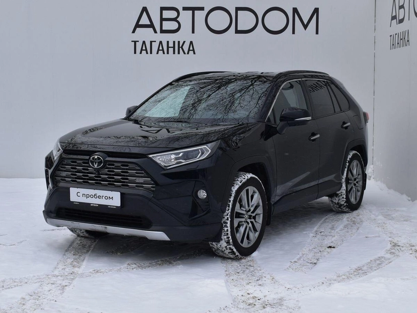 Автомобиль Toyota RAV4 V поколение (XA50) 2.0 CVT 4WD (149 л.с.) Prestige Safety Чёрный 2020 с пробегом 54 000 км