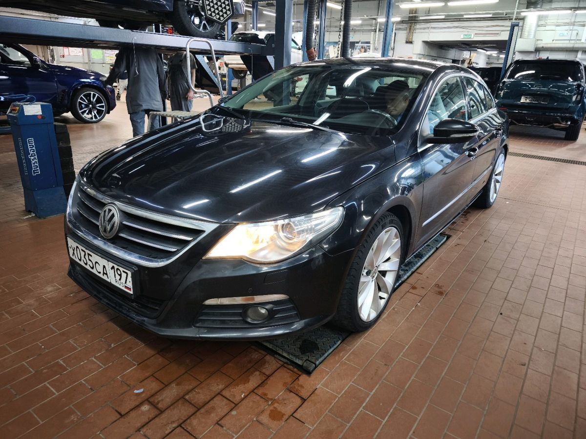 Автомобиль Volkswagen Passat CC I поколение 1.8 AMT (152 л.с.) Sport Чёрный 2011 с пробегом 169 846 км