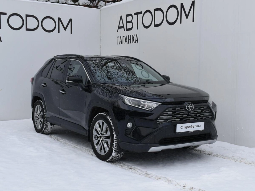 Автомобиль Toyota RAV4 V поколение (XA50) 2.0 CVT 4WD (149 л.с.) Prestige Safety Чёрный 2020 с пробегом 54 000 км