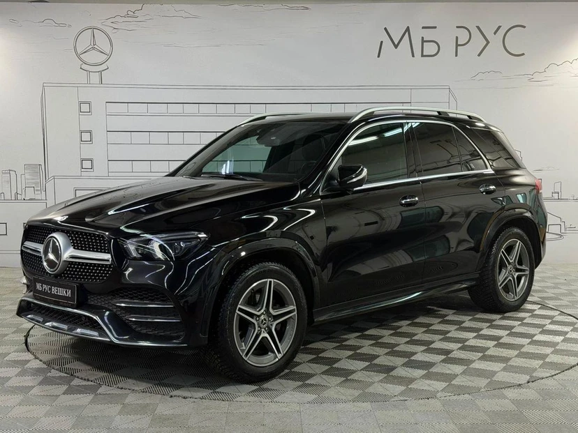 Автомобиль Mercedes-Benz GLE II поколение (V167) 400 2.9d AT 4Matic (330 л.с.) Sport Чёрный 2021 с пробегом 114 000 км