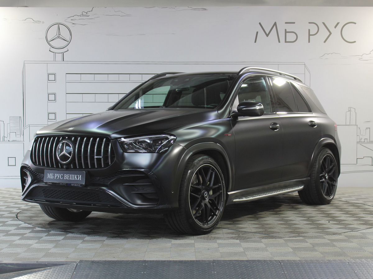 Mercedes-Benz GLE AMG II (V167) [рестайлинг] 53 AMG 3.0 AT 4Matic (435 л.с.) Base Чёрный 2024 с пробегом 44 135 км