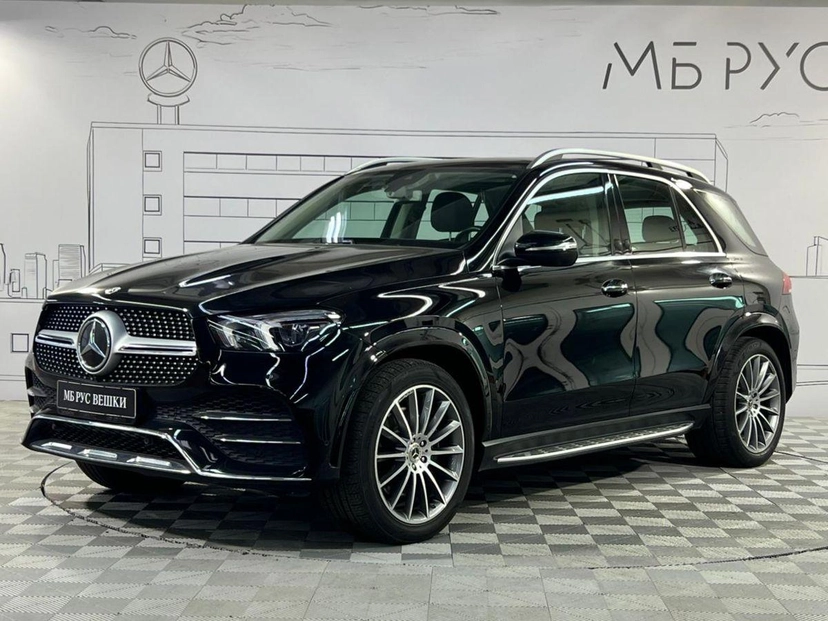 Автомобиль Mercedes-Benz GLE II поколение (V167) 400 2.9d AT 4Matic (330 л.с.) Black Line Чёрный 2021 с пробегом 67 862 км