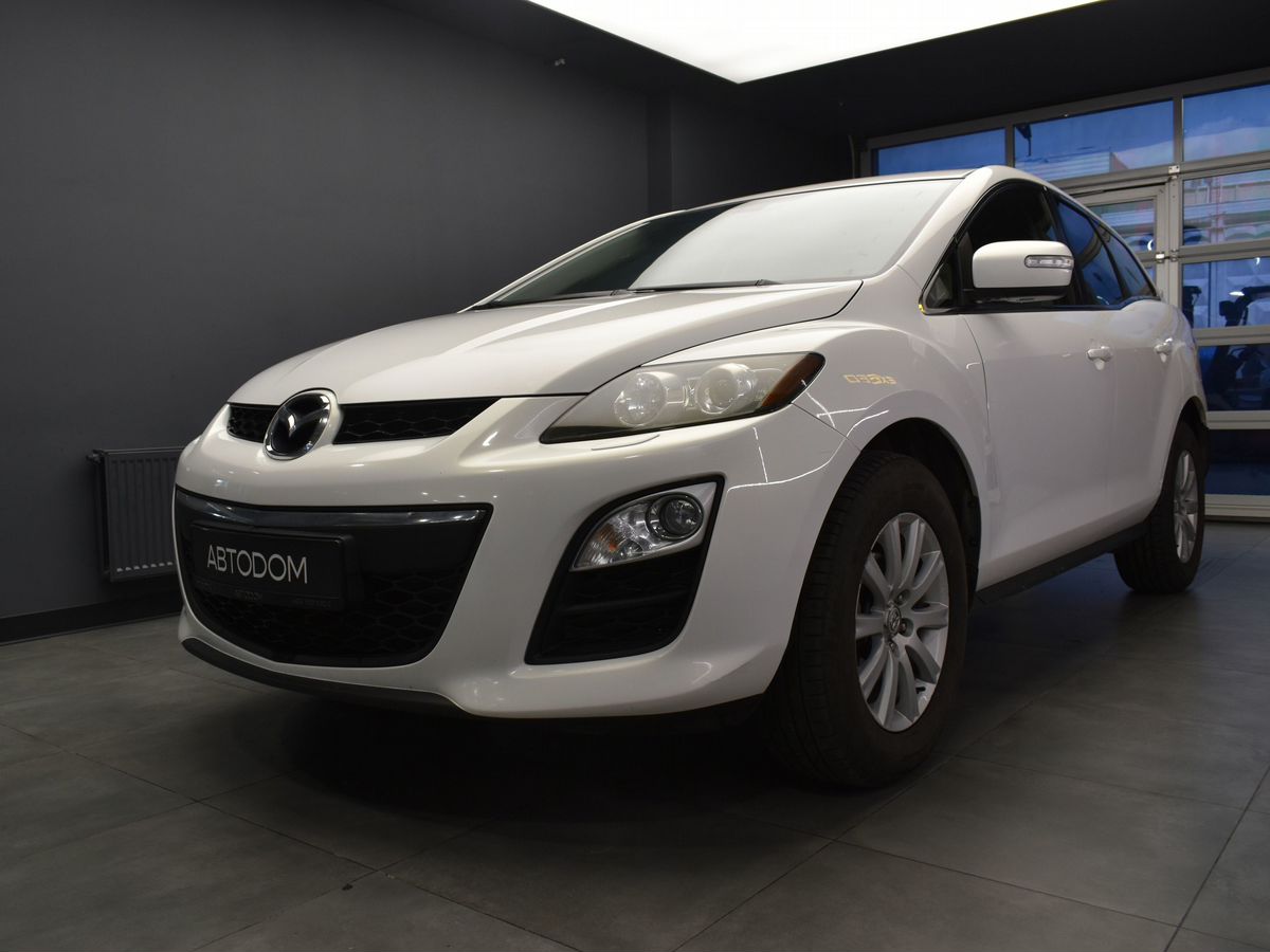 Mazda CX-7 I [рестайлинг] 2.5 AT (163 л.с.) Touring Белый 2011 с пробегом 177 000 км