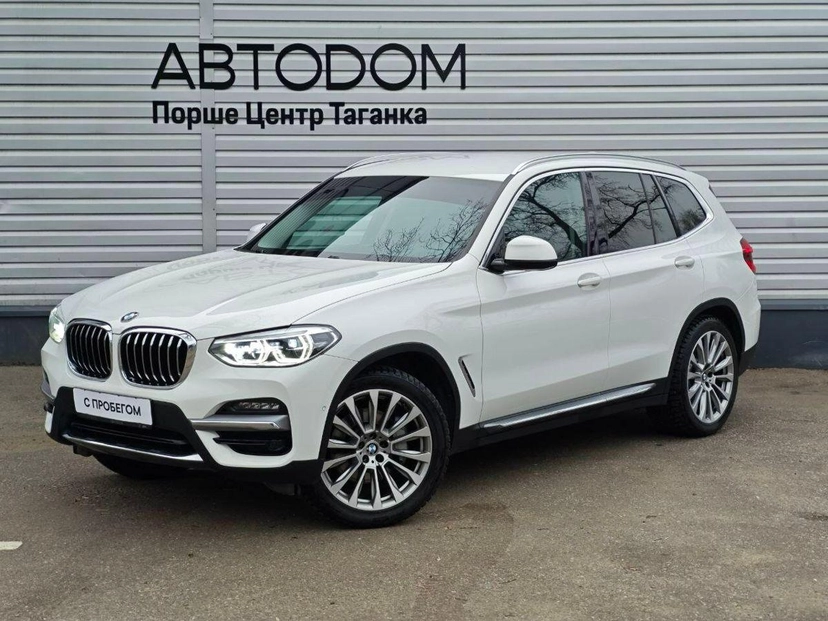 Автомобиль BMW X3 III поколение (G01) 3.0d AT 4WD (249 л.с.) M Sport Белый 2021 с пробегом 62 434 км