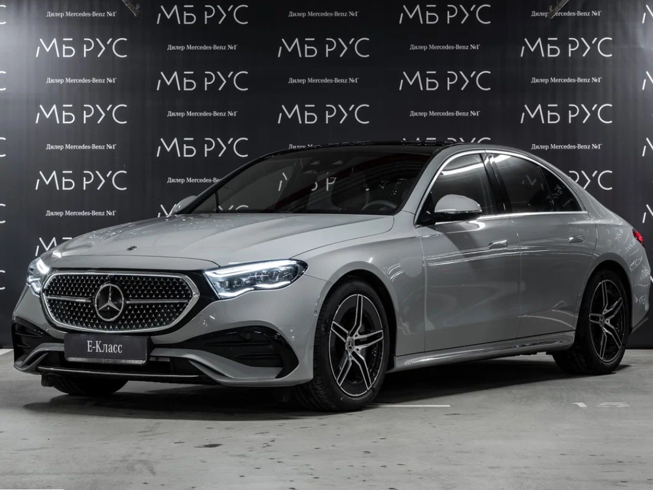 Автомобиль Mercedes-Benz E-Класс VI поколение (W214/S214) 2.0 AT 4Matic (258 л.с.) AMG Line Серый 2025 