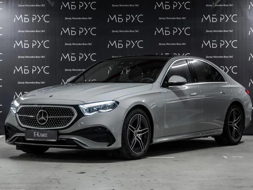 Автомобиль Mercedes-Benz E-Класс VI поколение (W214/S214) 2.0 AT 4Matic (258 л.с.) AMG Line Серый 2025