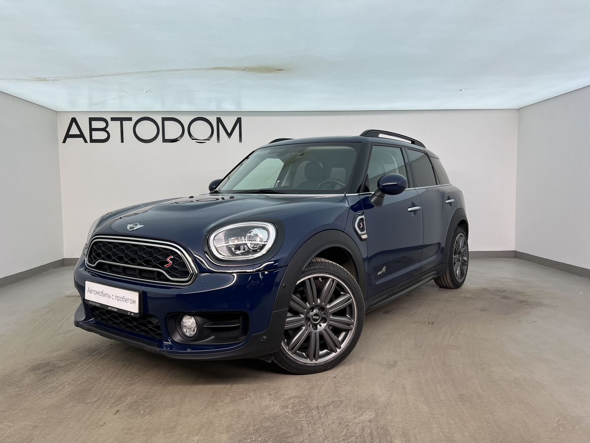 MINI Countryman II поколение (F60) Cooper S 2.0 AT 4WD (192 л.с.) Cooper S Синий 2018 с пробегом 38 511 км