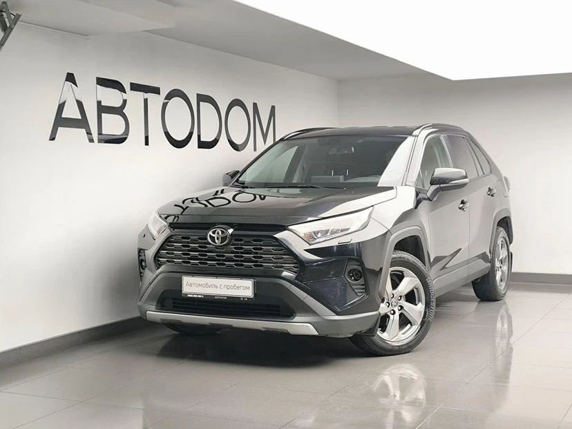 Toyota RAV4 V поколение (XA50) 2.5 AT 4WD (199 л.с.) Comfort Чёрный 2020 с пробегом 116 554 км