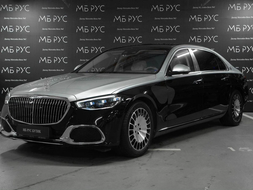 Mercedes-Benz Maybach S-Класс II поколение (Z223) 580 4.0 AT 4Matic (503 л.с.) Base Чёрный 2021 с пробегом 24 500 км