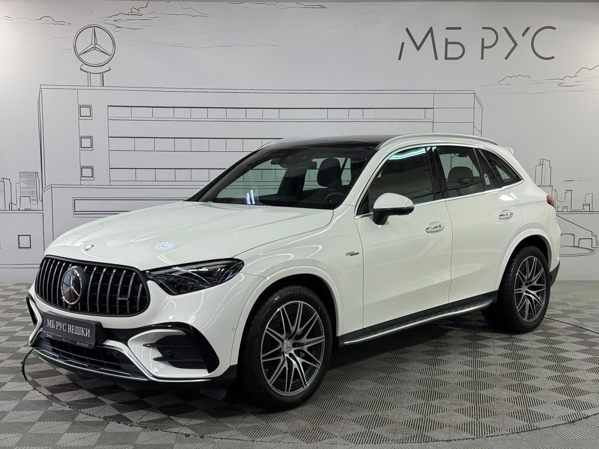 Mercedes-Benz GLC AMG II поколение (X254) 2.0 AT 4WD (421 л.с.) Base Белый 2025 с пробегом 256 км