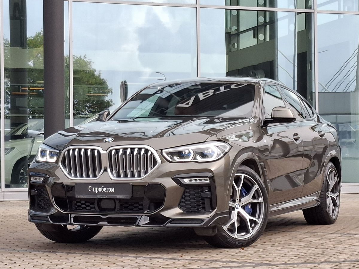 BMW X6 III поколение (G06) 3.0d AT 4WD (249 л.с.) M Sport Pro Зелёный 2020 с пробегом 19 822 км