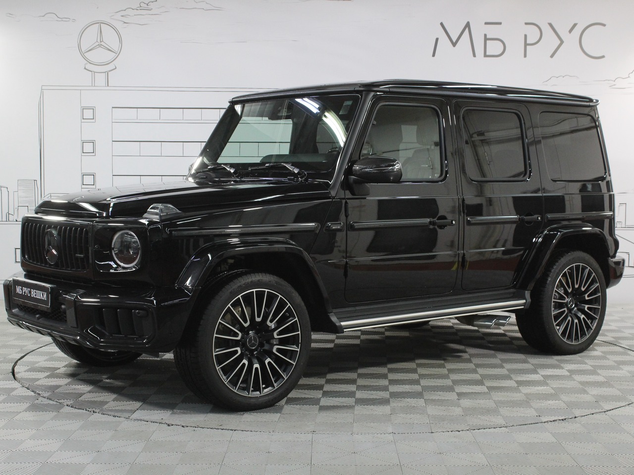 Автомобиль Mercedes-Benz G-Класс AMG II (W463) [рестайлинг] G 63 4.0 AT 4Matic (585 л.с.) AMG G 63 Чёрный 2025 