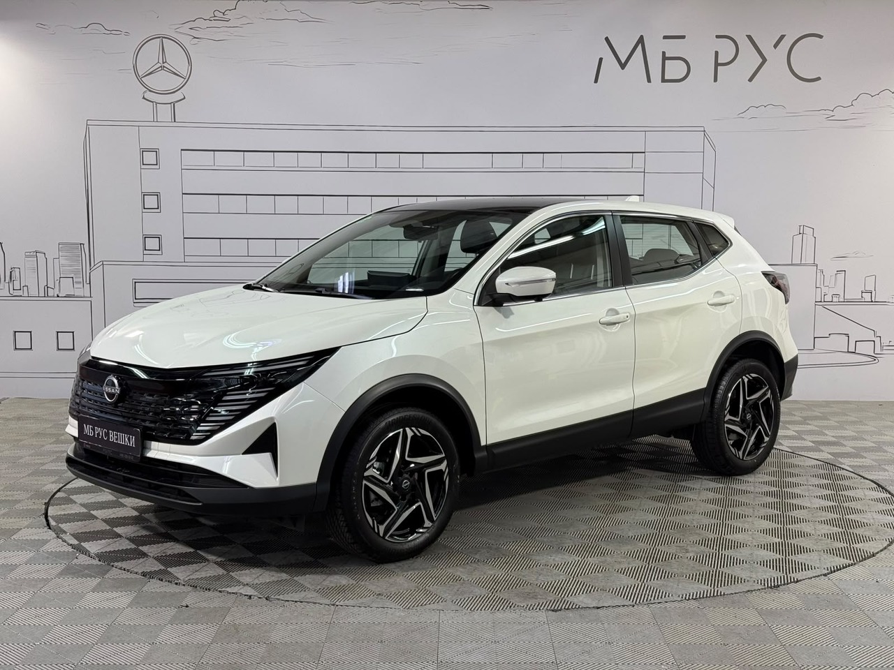Nissan Qashqai II [2-й рестайлинг] 2.0 CVT (140 л.с.) Leading Белый 2026 