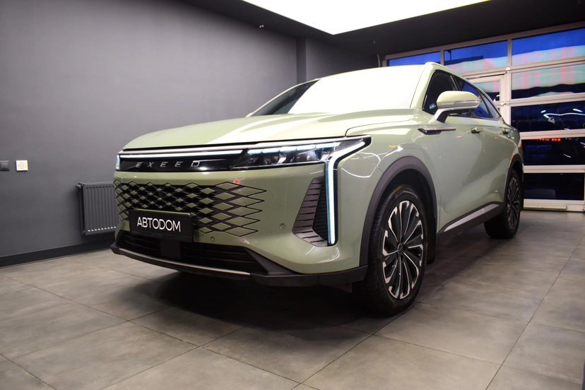 Автомобиль EXEED RX I поколение 2.0 AMT 4WD (249 л.с.) Platinum Зелёный 2023 с пробегом 70 625 км