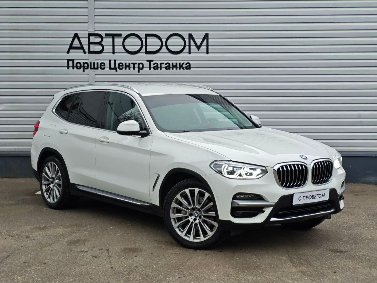 Автомобиль BMW X3 III поколение (G01) 3.0d AT 4WD (249 л.с.) M Sport Белый 2021 с пробегом 62 434 км