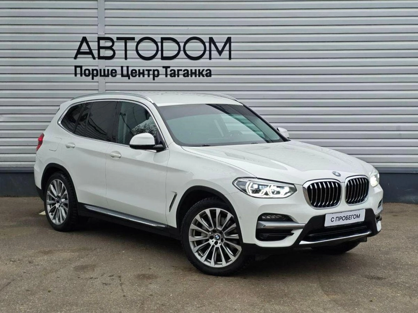 Автомобиль BMW X3 III поколение (G01) 3.0d AT 4WD (249 л.с.) M Sport Белый 2021 с пробегом 62 434 км