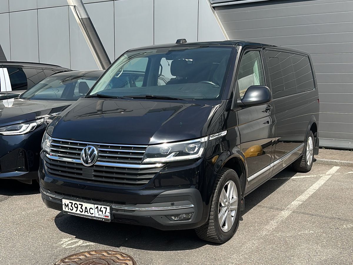Volkswagen Multivan IV (T6) [рестайлинг] 2.0d AMT 4WD (150 л.с.) Comfortline Long Чёрный 2021 с пробегом 90 109 км
