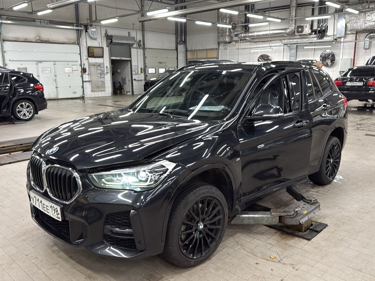 BMW X1 II (F48) [рестайлинг] 2.0 AT 4WD (192 л.с.) M Sport Чёрный 2019 с пробегом 84 783 км