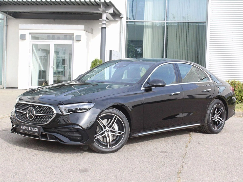 Автомобиль Mercedes-Benz E-Класс VI поколение (W214/S214) 2.0 AT 4Matic (258 л.с.) AMG Line Чёрный 2025 с пробегом 10 км