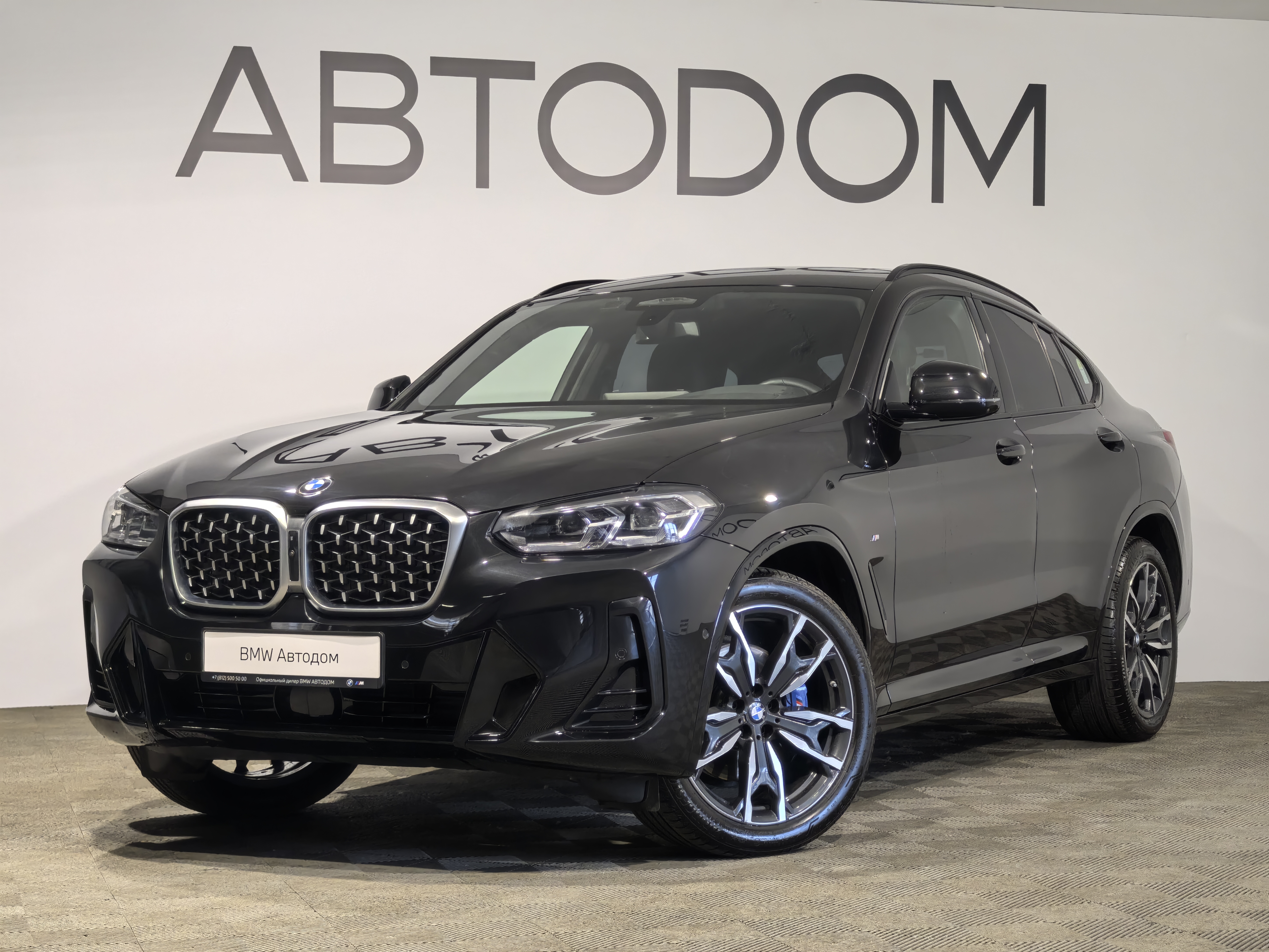 BMW X4 II (G02) [рестайлинг] 2.0d AT 4WD (190 л.с.) Base Чёрный 2024 