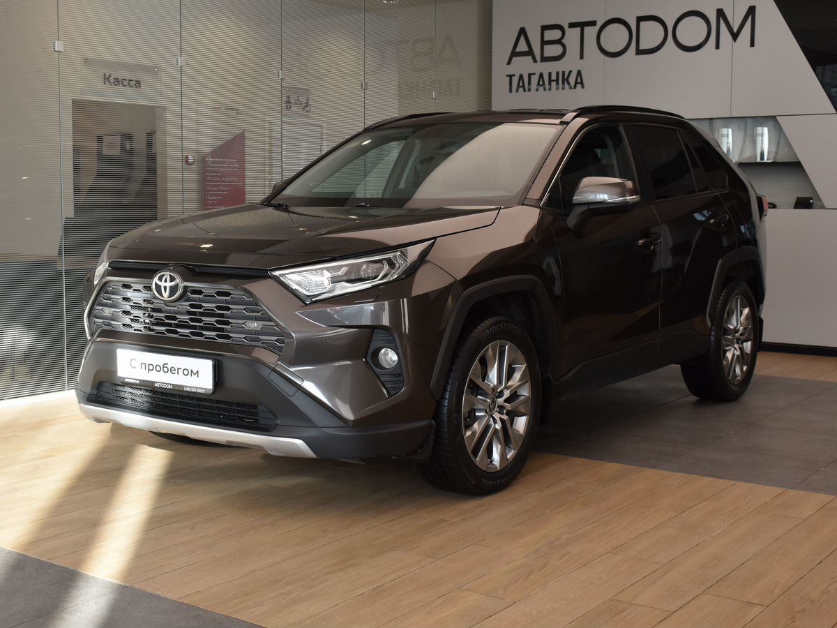 Toyota RAV4 V поколение (XA50) 2.0 CVT 4WD (149 л.с.) Prestige Коричневый 2021 с пробегом 78 627 км