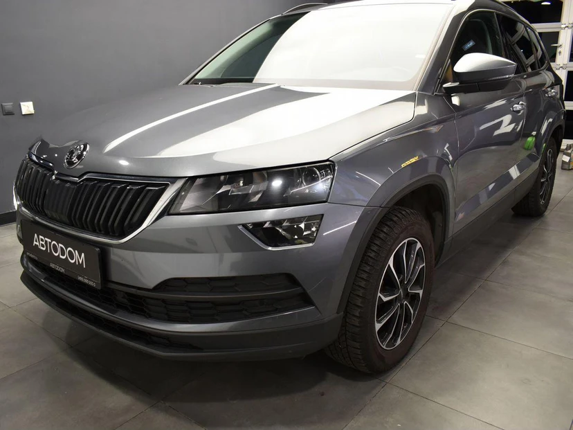 Skoda Karoq I поколение 1.4 AMT 4WD (150 л.с.) Hockey Edition Зелёный 2021 с пробегом 48 653 км