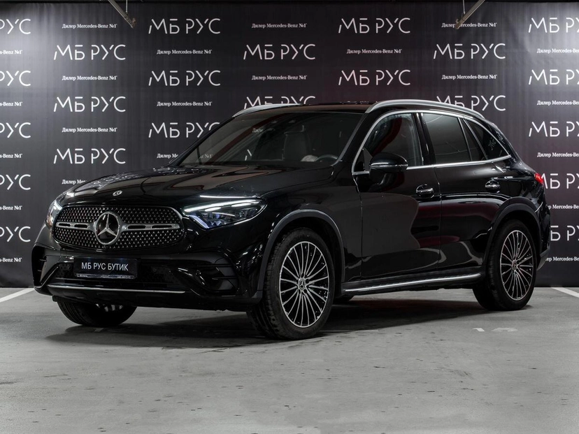 Автомобиль Mercedes-Benz GLC II поколение (X254) 2.0 AT 4Matic (258 л.с.) Base Чёрный 2024 с пробегом 4 200 км