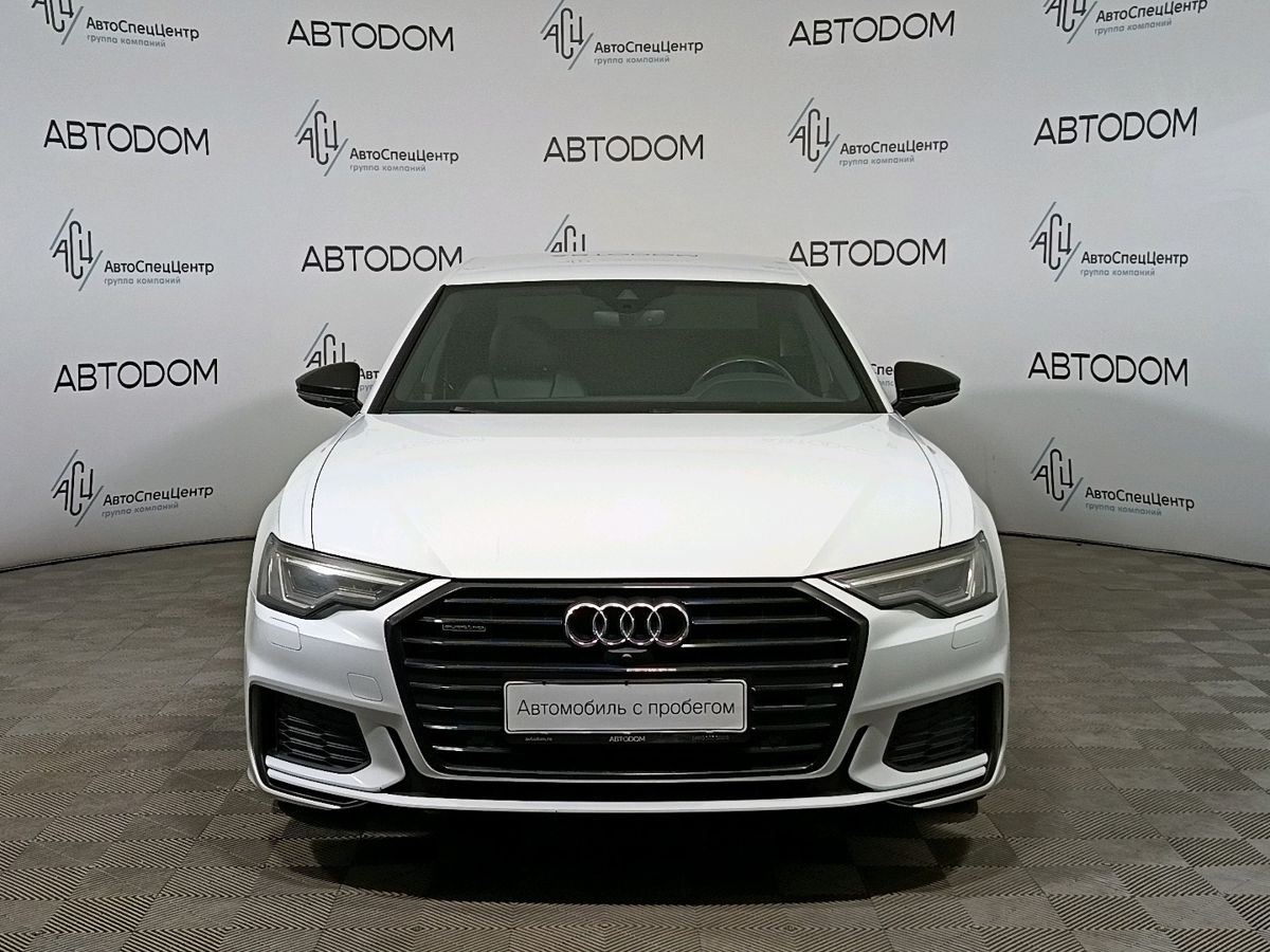 Автомобиль Audi A6 V поколение (C8) 3.0 AMT 4WD (340 л.с.) Sport Белый 2018 с пробегом 94 937 км