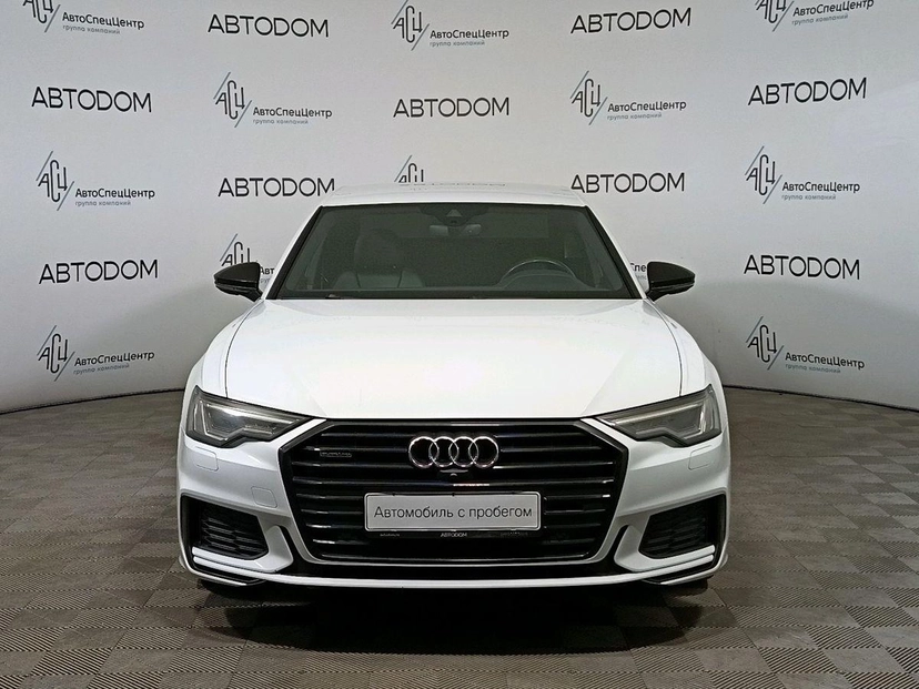 Автомобиль Audi A6 V поколение (C8) 3.0 AMT 4WD (340 л.с.) Sport Белый 2018 с пробегом 94 937 км