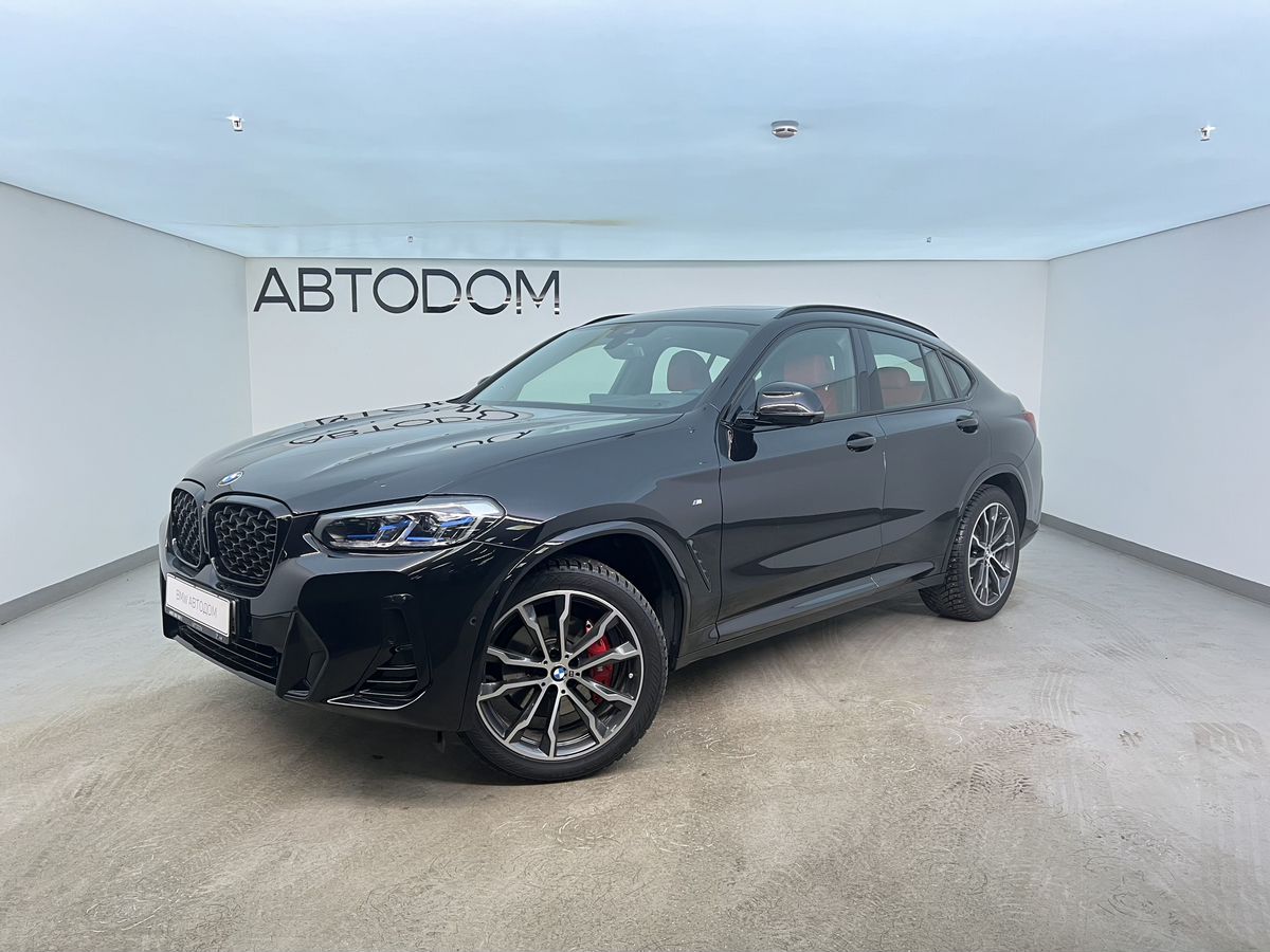 Автомобиль BMW X4 II (G02) [рестайлинг] 2.0 AT 4WD (184 л.с.) M Sport Pure Чёрный 2023 с пробегом 41 208 км