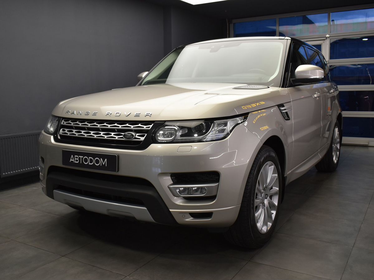 Land Rover Range Rover Sport II поколение 3.0d AT 4WD (249 л.с.) HSE Бежевый 2017 с пробегом 157 400 км