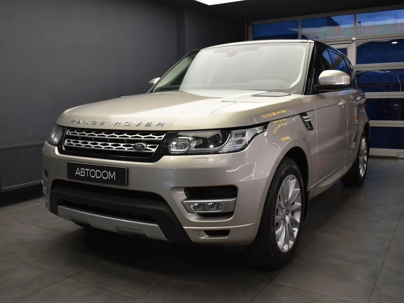 Land Rover Range Rover Sport II поколение 3.0d AT 4WD (249 л.с.) HSE Бежевый 2017 с пробегом 157 400 км