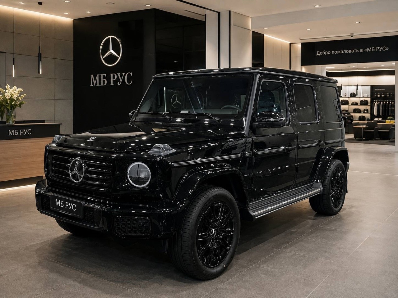 Mercedes-Benz G-Класс III (W463) [рестайлинг] G 450 3.0d AT 4Matic (367 л.с.) G 450 d AMG Line Чёрный 2026 