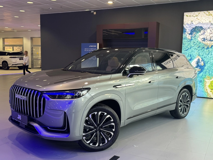 Автомобиль Jaecoo J8 I поколение 2.0 AMT 4WD (249 л.с.) Supreme-V BR Серебристый 2024