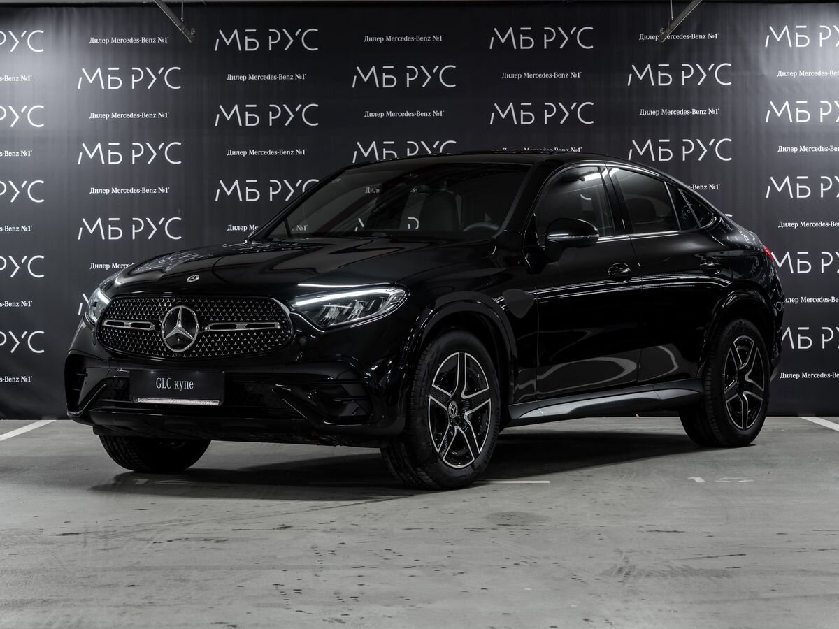 Автомобиль Mercedes-Benz GLC coupe II поколение (C254) 2.0 AT 4Matic (204 л.с.) Base Чёрный 2025 с пробегом 20 км
