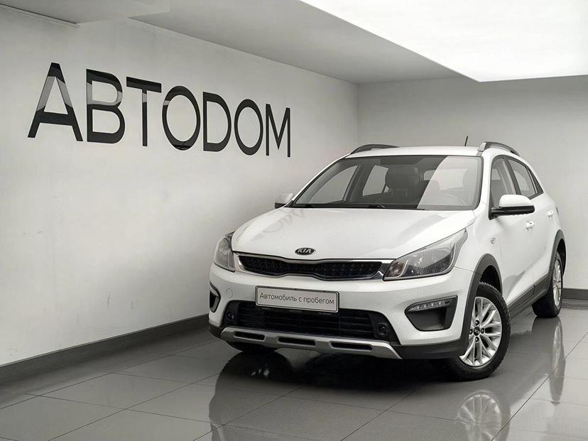 Автомобиль Kia Rio IV поколение 1.6 AT (123 л.с.) Prestige AV Белый 2020 с пробегом 87 671 км