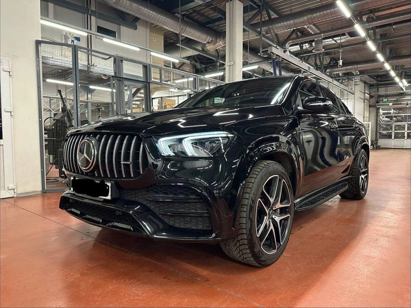 Автомобиль Mercedes-Benz GLE coupe AMG II поколение (C167) 53 AMG 3.0 AT 4Matic (435 л.с.) Base Чёрный 2021 с пробегом 57 227 км