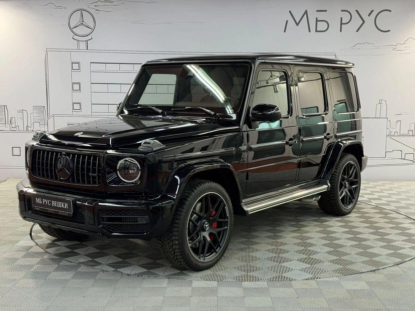 Автомобиль Mercedes-Benz G-Класс AMG II поколение (W463) 63 AMG 4.0 AT 4Matic (585 л.с.) AMG Чёрный 2022 с пробегом 179 км