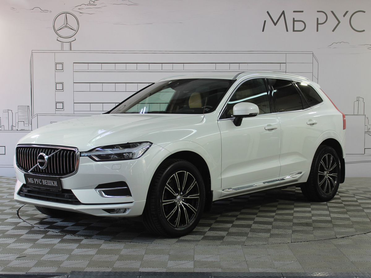 Volvo XC60 II поколение 2.0 AT 4WD (249 л.с.) Inscription (MY17-20) Белый 2020 с пробегом 152 742 км