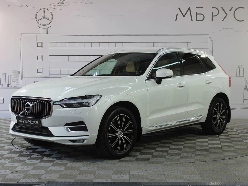 Volvo XC60 II поколение 2.0 AT 4WD (249 л.с.) Inscription (MY17-20) Белый 2020 с пробегом 152 742 км