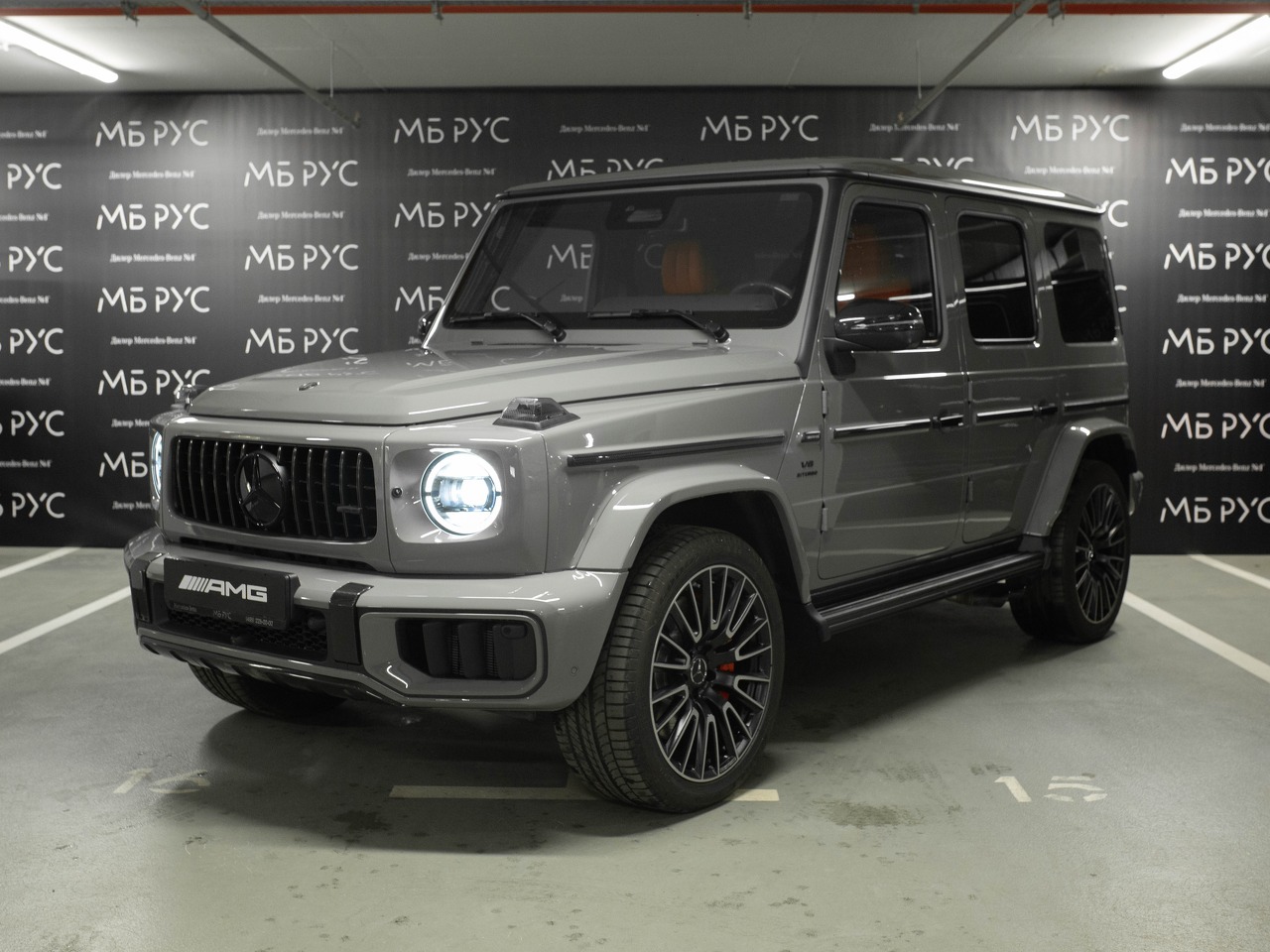 Автомобиль Mercedes-Benz G-Класс AMG II (W463) [рестайлинг] G 63 4.0 AT 4Matic (585 л.с.) AMG G 63 Серый 2026 